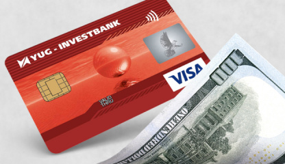 Visa Classic дебетовая в долларах США